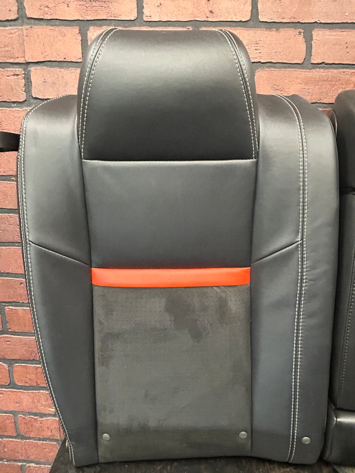 2008-2010 Dodge Challenger SRT8 Rear Interior Seat Assembly OEM Black Leather