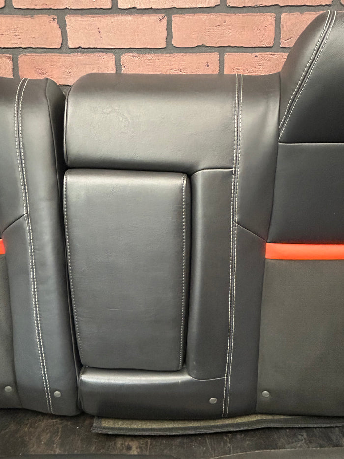 2008-2010 Dodge Challenger SRT8 Rear Interior Seat Assembly OEM Black Leather