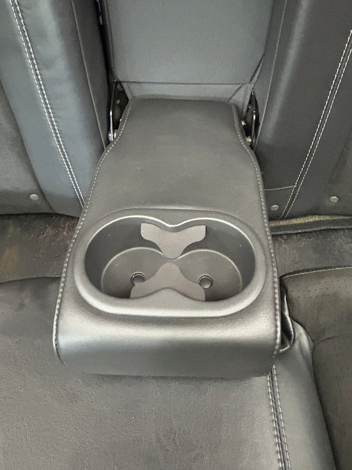 2008-2010 Dodge Challenger SRT8 Rear Interior Seat Assembly OEM Black Leather