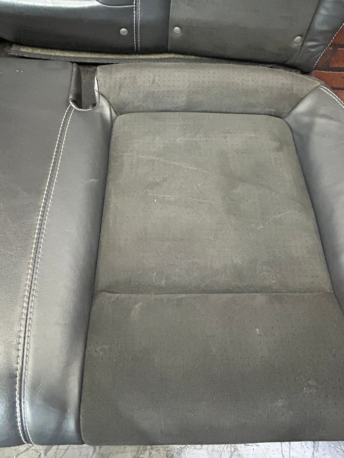 2008-2010 Dodge Challenger SRT8 Rear Interior Seat Assembly OEM Black Leather