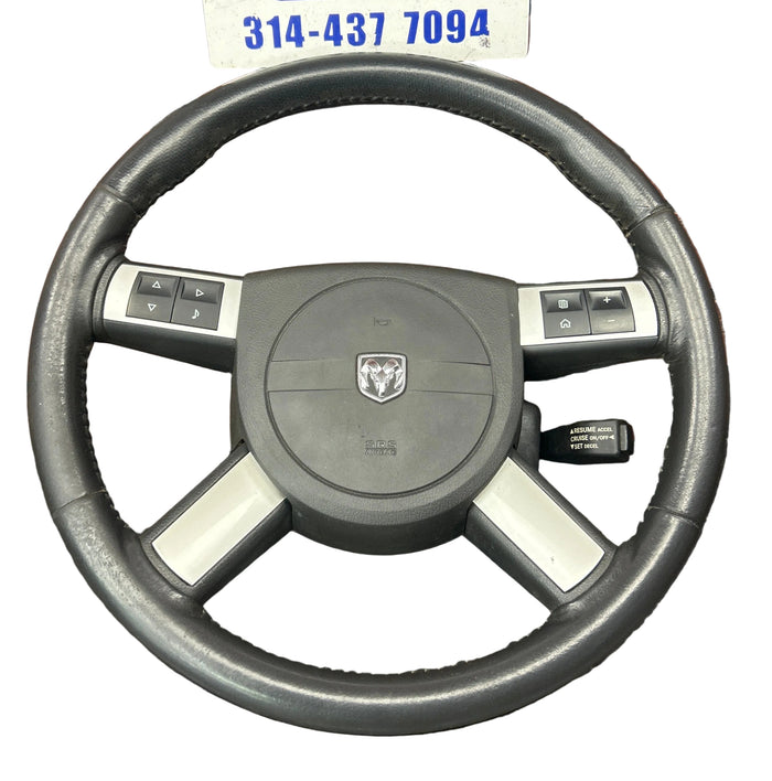 2008–2010 Dodge Challenger Charger Steering Wheel Assembly OEM 1FT121DVAC