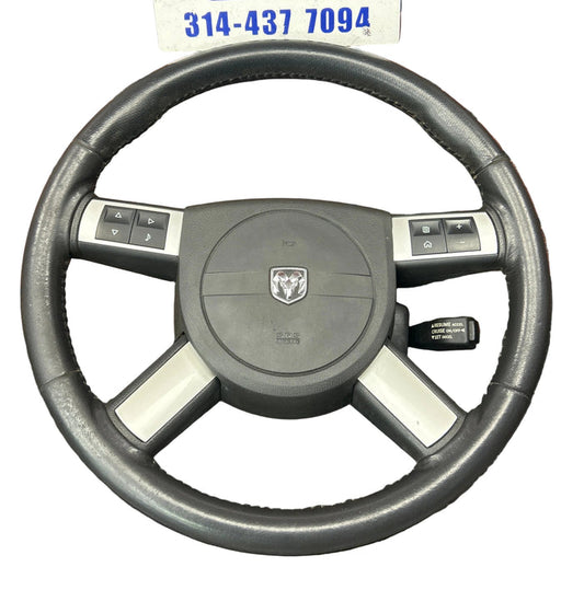 2008–2010 Dodge Challenger Charger Steering Wheel Assembly OEM 1FT121DVAC