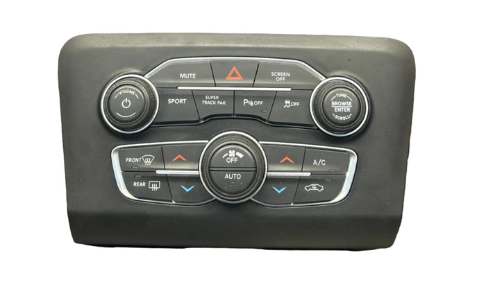 2017-2023 Dodge Charger AC Heater Temperature Control Switch Panel OEM