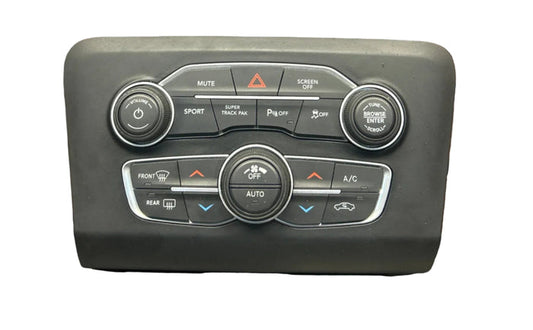 2017-2023 Dodge Charger AC Heater Temperature Control Switch Panel OEM