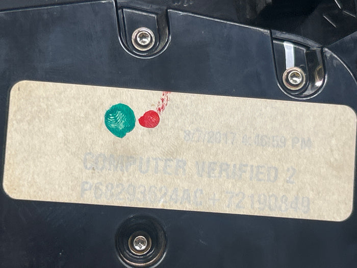 2017-2023 Dodge Charger AC Heater Temperature Control Switch Panel OEM