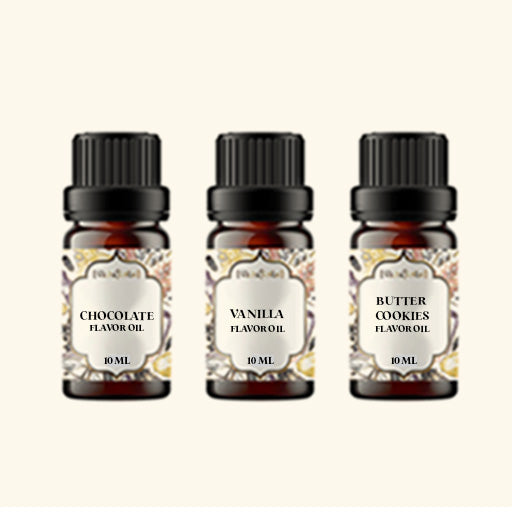 3 Dessert and Bakery Flavor Oils Sample Kit
