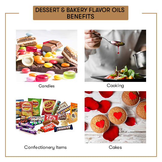 Dessert & Bakery Flavor Oils benefits