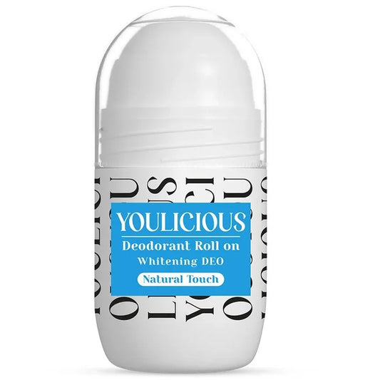 يوليشيس ديودرانت رول اون مبيض ناتشرال تاتش 50مل - Youlicious Deodorant Roll On Whitening DEO - Natural Touch 50ml
