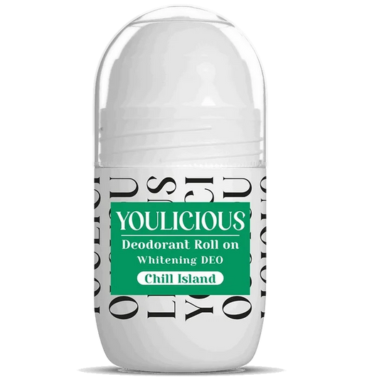 يوليشيس ديودرانت رول اون مبيض شيل ايلاند 50مل -Youlicious Deodorant Roll On Whitening DEO - Chill Island 50ml