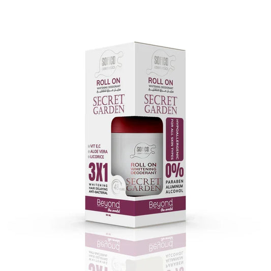 سوفيكو بيوند رول اون 50مل سيكرت جاردن  - Sofico Beyond Roll-On Deodorant 50ml - Secret Garden