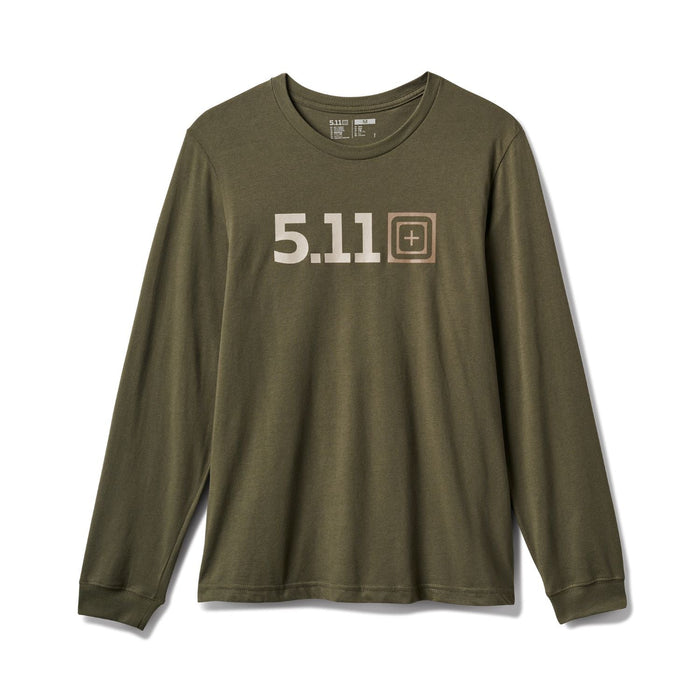 5.11 Tactical Men's 5.11® Scope Graphic Long Sleeve T-Shirt Long Sleeve T-Shirts 5.11 Tactical