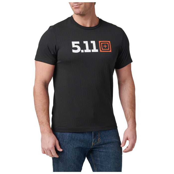 5.11 Tactical Men's Scope Logo Graphic Short Sleeve T-Shirt T-Shirts 5.11 Tactical Black 2XL Reg