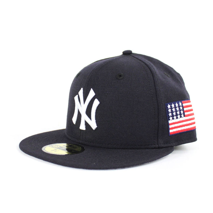 911 New York Yankees 2001 New Era 59Fifty Fitted Hat (Sept 11 Gray Under Brim)