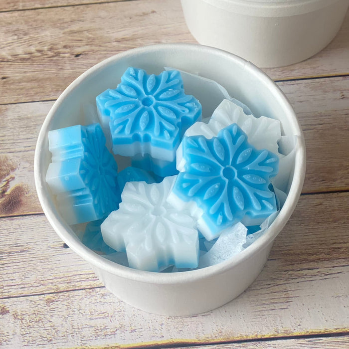 Snowflakes Scented Wax Melts Spearmint + Vanilla - Jarful House
