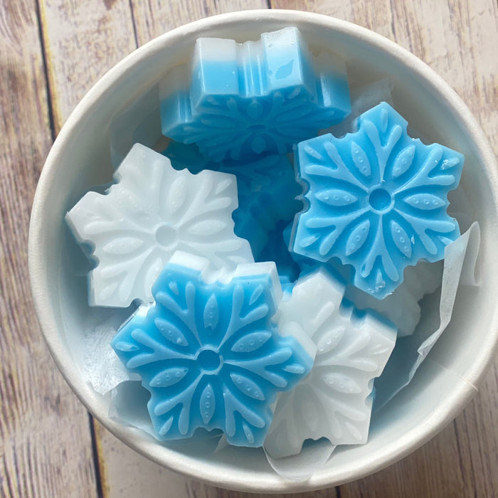 Snowflakes Scented Wax Melts Spearmint + Vanilla - Jarful House