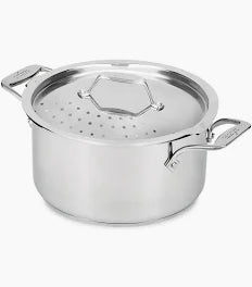 All-Clad Simply Strain Stainless-Steel 8 Qt Multipot with Lid *New, Open Box
