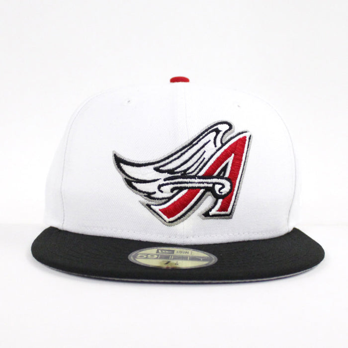 Anaheim Angels New Era 59Fifty Fitted Hat (Air Jordan 13 He Got Game 2018 Gray Under Brim)