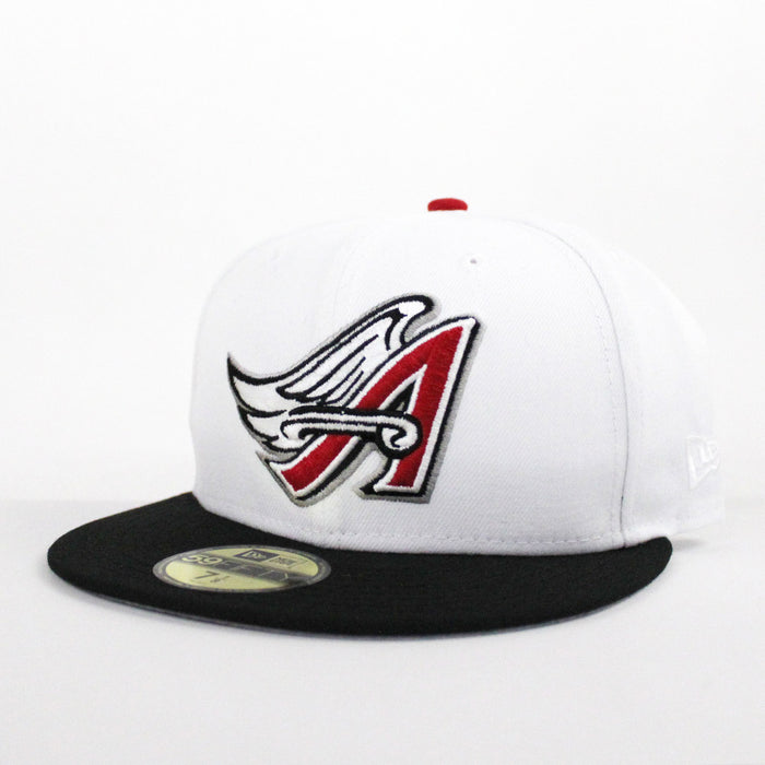 Anaheim Angels New Era 59Fifty Fitted Hat (Air Jordan 13 He Got Game 2018 Gray Under Brim)