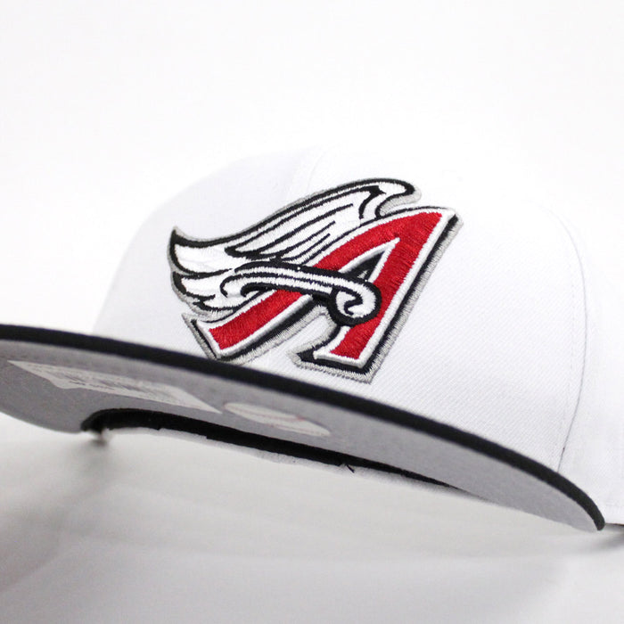 Anaheim Angels New Era 59Fifty Fitted Hat (Air Jordan 13 He Got Game 2018 Gray Under Brim)