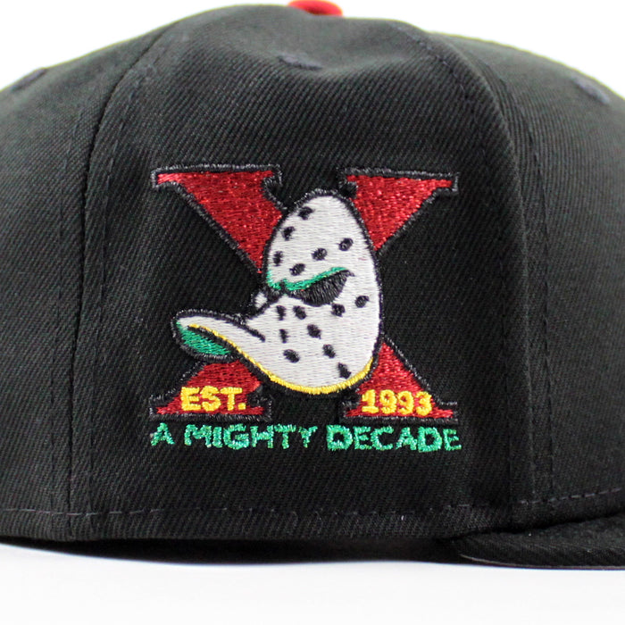 Anaheim Ducks 1993 All Star Game New Era 59Fifty Fitted Hat (Black Gray Under brim)