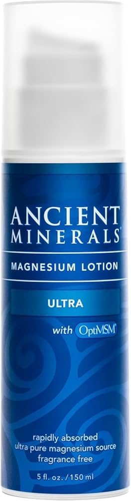 Ancient Minerals Magnesium Lotion ULTRA with OptiMSM®