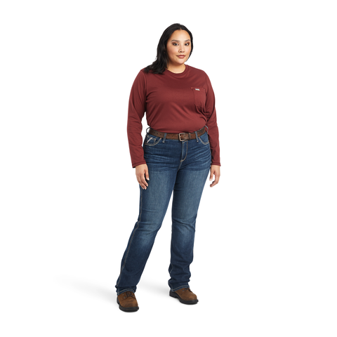 Ariat Women's Rebar Riveter Straight Jean Pants Ariat