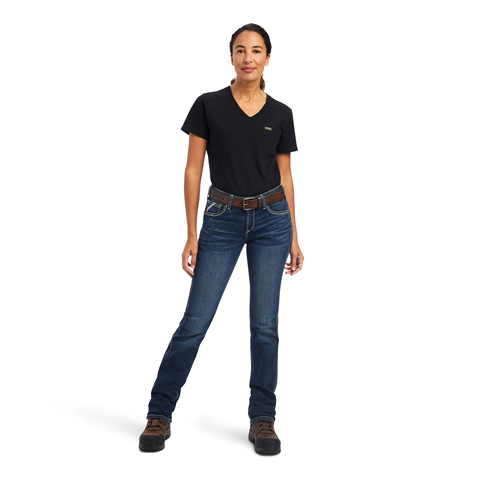 Ariat Women's Rebar Riveter Straight Jean Pants Ariat