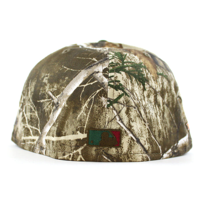 Arizona Diamondbacks 10TH ANNIVERSARY New Era 59Fifty Fitted Hat (Real Tree Camo Cilantro Green Green Under Brim)