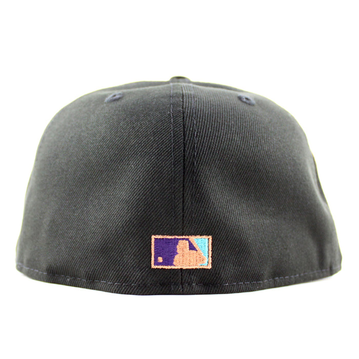 Arizona Diamondbacks 1998 Inaugural Season New Era 59Fifty Fitted Hat (BLACK Gray Under Brim)