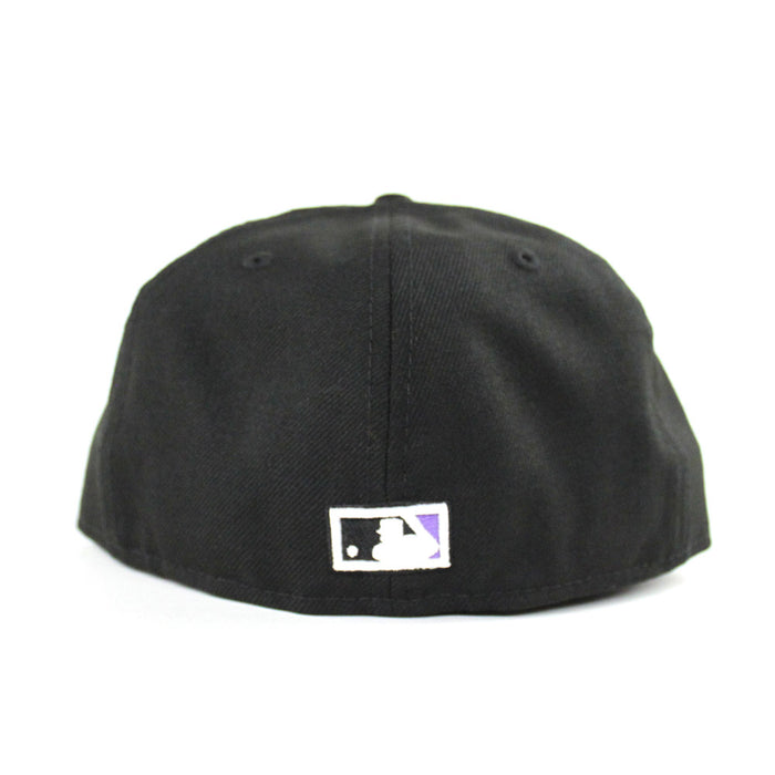 Arizona Diamondbacks New Era 59Fifty Fitted Hat (Black Retro 2001 Gray Under Brim)