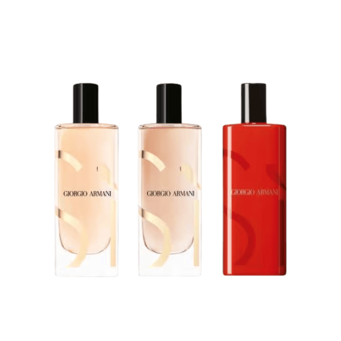 Armani Women's Perfume Armani Si Trio Eau de Parfum Women's Gift Set (3 x 15ml)