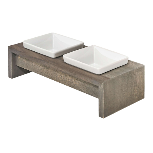 DOG-BOWL-FOSSIL-ARTISAN-DOUBLE-SMALL-FEEDER