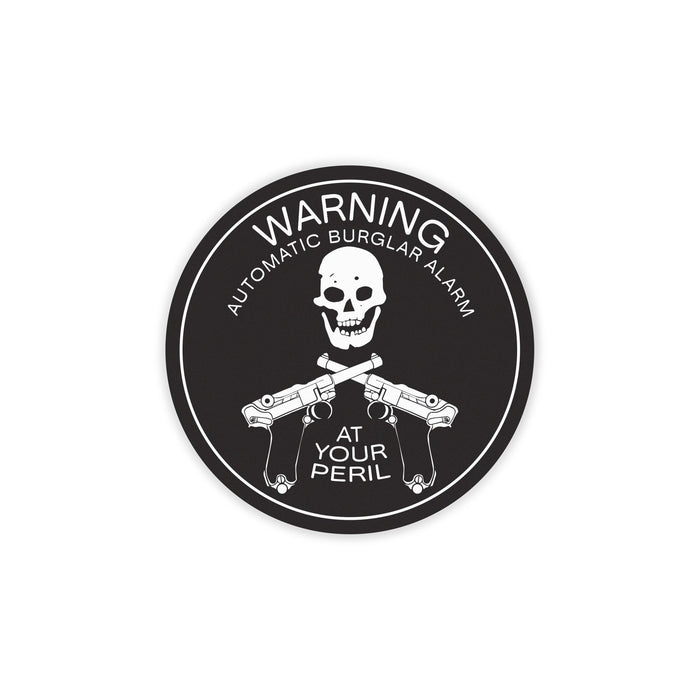Automatic Burglar Alarm Sticker