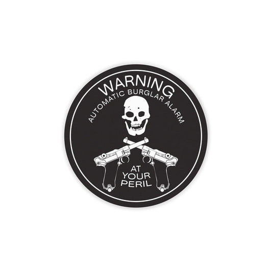 Automatic Burglar Alarm Sticker