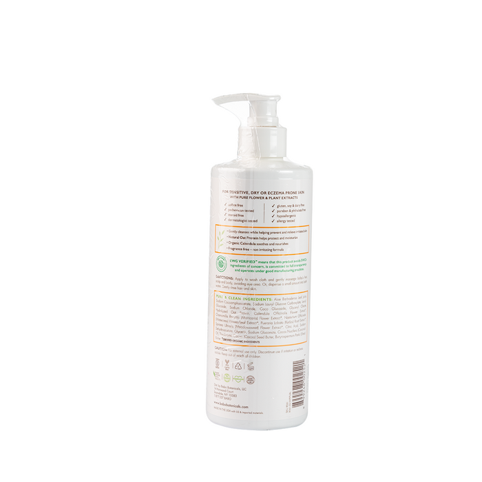 Babo Botanicals Sensitive Baby Shampoo & Wash Fragrance Free 473ml