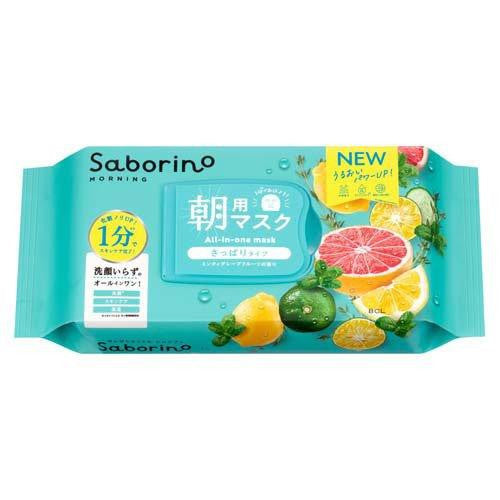 BCL - Saborino All in one Minty Fresh Morning Face Mask - 32 sheets