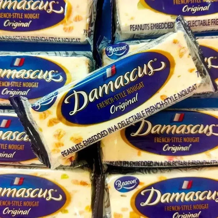 Damascus Nougat French style 75g with soft texture and Damascus almonds