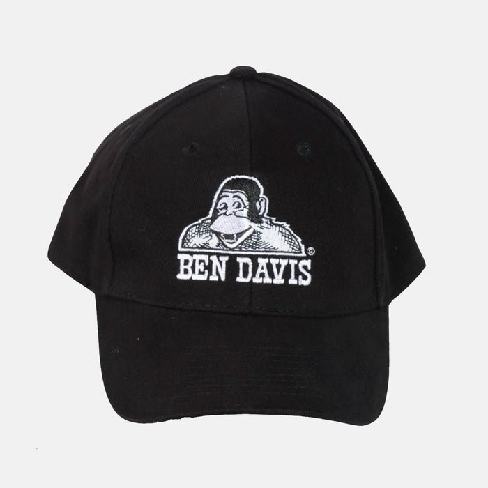 Ben Davis White Embroidery Baseball Cap Hats & Caps Ben Davis Black OS