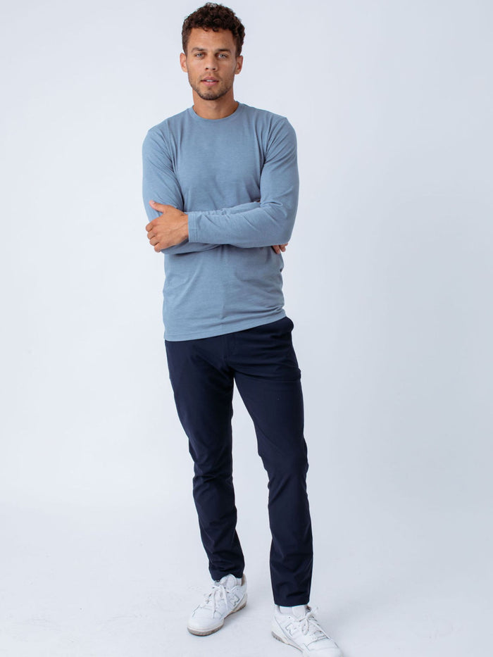 Christian is 6'5 and wears size Large tall # Men's Long Sleeves | Best Sellers Pack | Fresh Clean Threads