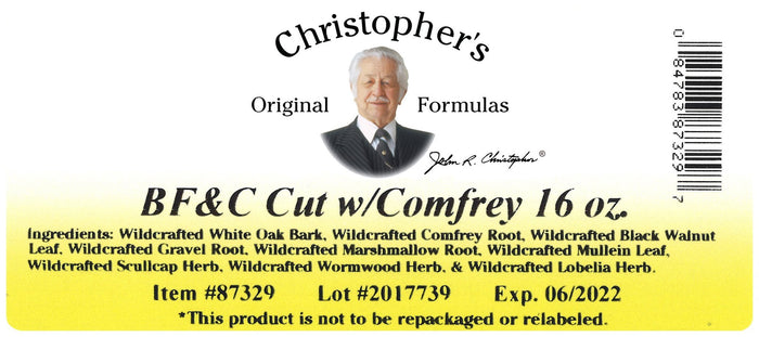 BF&C - Bulk 1 lb. Cut - Christopher's Herb Shop