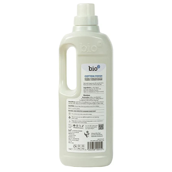 Bio-D Cotton Fresh Fabric Conditioner 1L