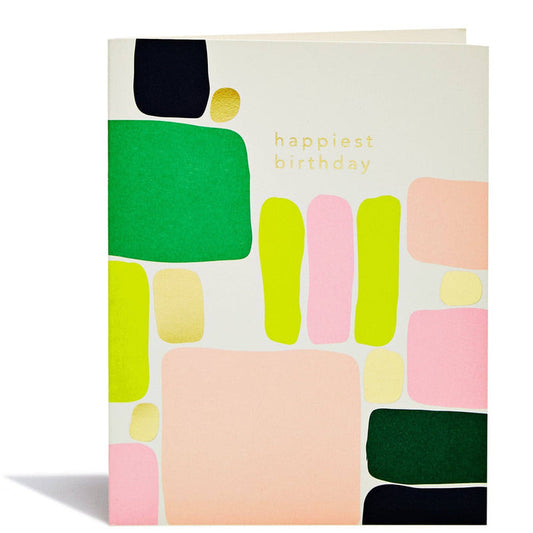 Birthday Blocks Greeting Card