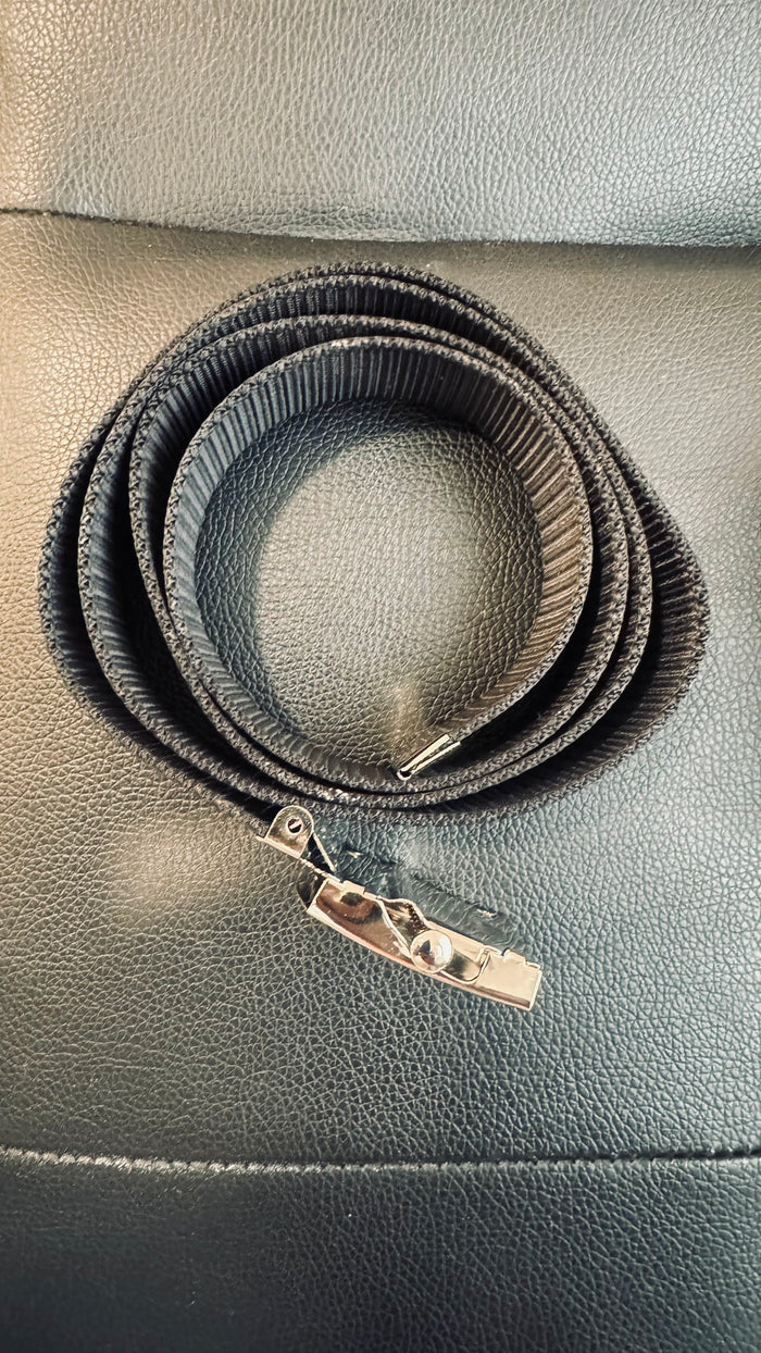 Black Canadian Web Belt NEW