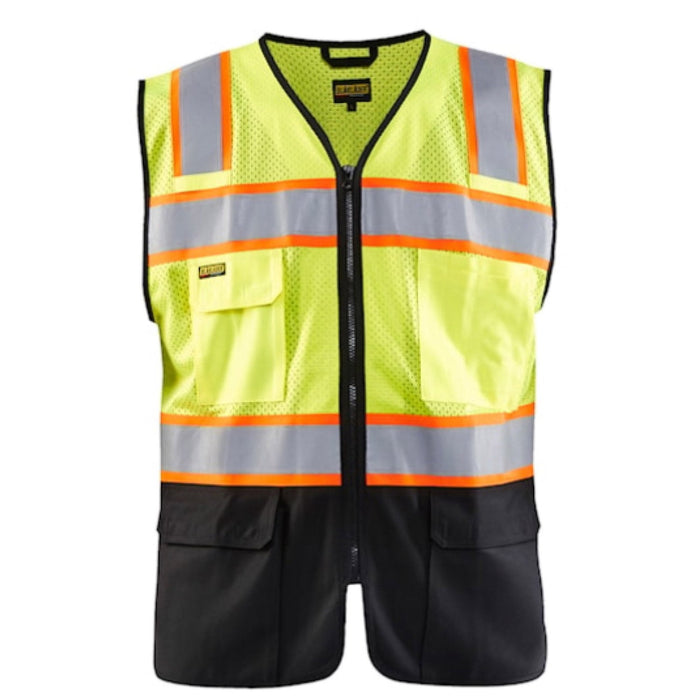 Blaklader Men's Hi-Vis Vest Vests Blaklader Yellow 2XL Reg