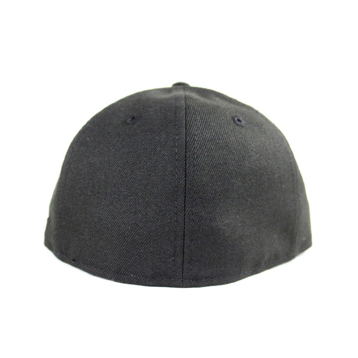 Blank New Era 59Fifty FItted Hat (Black Gray Under Brim)
