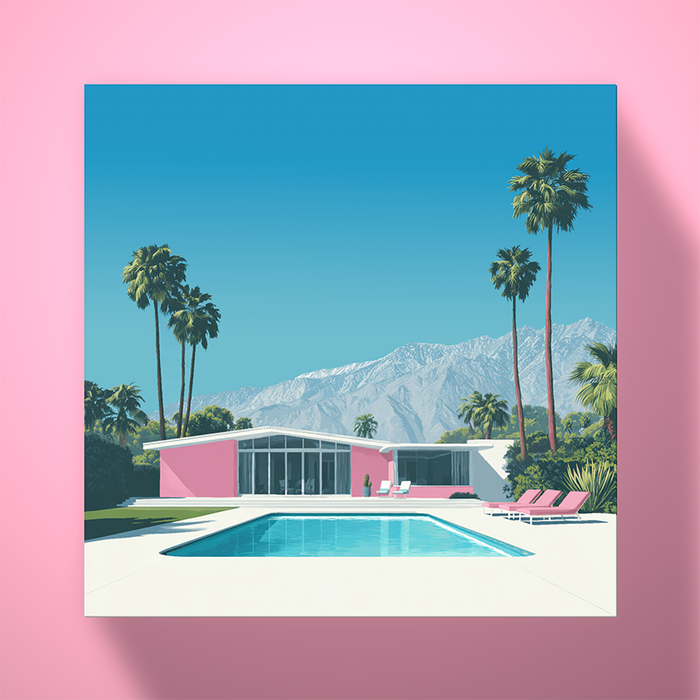 BLISS - Flamingo Pink House