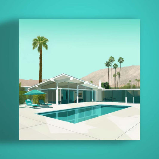 BLISS - Mid-Century White Mint