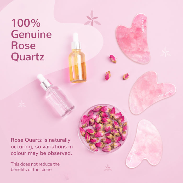 BLOOM-Rose Quartz Gua Sha