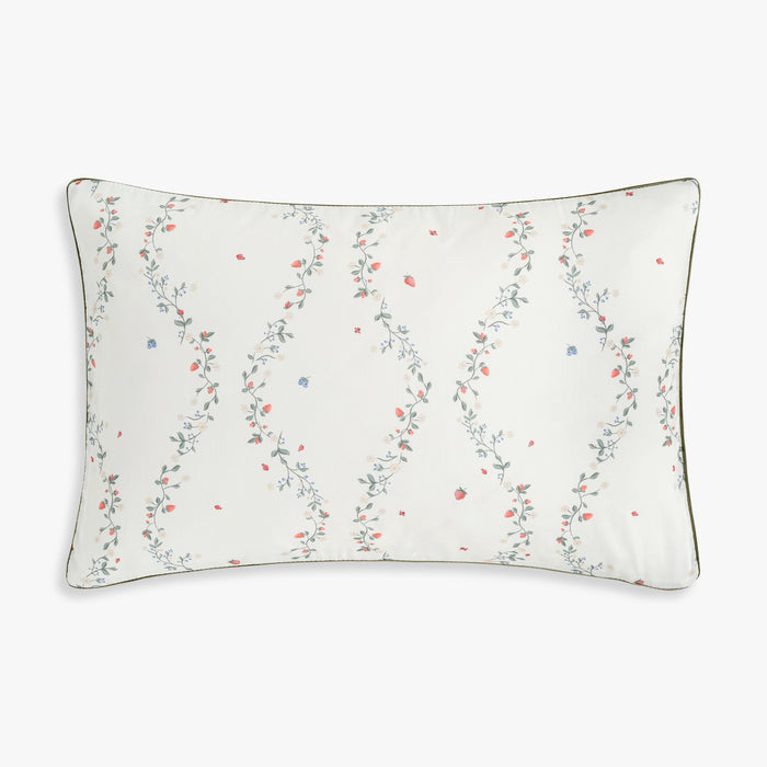 Botanical Berries Toddler Pillow in Ivory