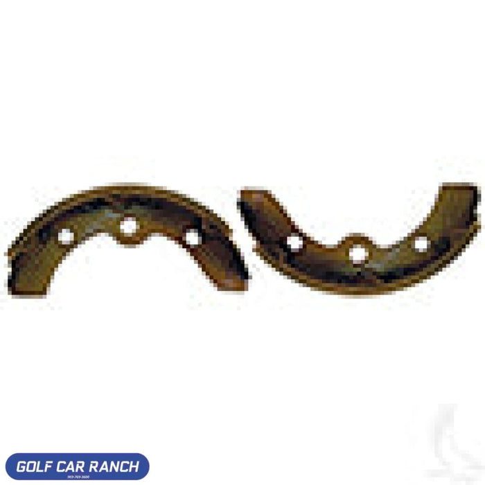 BRK-014 BRAKE SHOES SET OF 2 SHORT EZGO CLUB CAR YAMAHA BRAKES